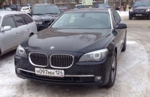 Аренда BMW 7 серия в Красноярске